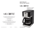Mr. Coffee JWX36-RB Owner's manual