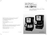 MrCoffee JWX3 Owner's manual