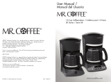 Mr. Coffee SK23 User manual