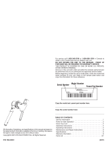 MTD AH720 User manual