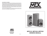 MTX Audio MPP420 User manual
