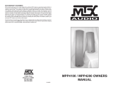 MTX Audio MPP4200 User manual