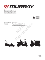 Murray WALKBEHIND MOWER, MURRAY, MD2045FC User manual