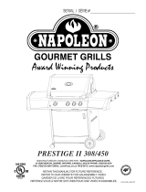 NAPOLEON PRESTIGE V 450 User manual