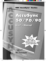 NEC AccuSync N9501 User manual