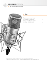 Neumann D-01 User manual