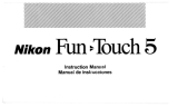 Nikon Fun Touch 5 User manual