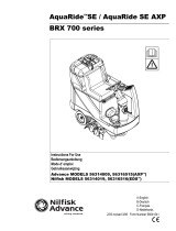 Nilfisk-Advance America BRX 700 Series User manual
