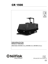 Nilfisk-ALTO CR 1500 User manual