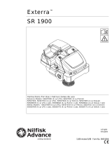 Nilfisk-ALTO ExterraTM SR 1900 User manual