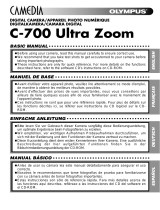 Olympus C700 Ultra Zoom User manual