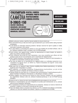 Olympus Camedia D-390 Owner's manual