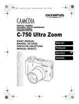 Olympus Camedia C-750 Ultra Zoom User manual