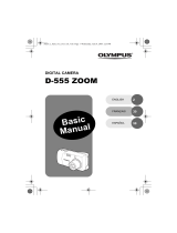 Olympus Camedia D-555 Zoom User manual