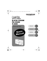 Olympus Camedia X-600 User manual