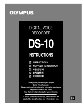 Olympus DS-10 User manual