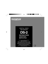 Olympus DS-2 User manual