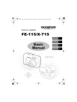 Olympus X-715 User manual