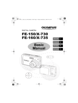Olympus FE-150/X-735 User manual