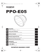 Olympus Underwater Lens Port: PPO-E05 User manual