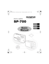 Olympus SP-700 User manual