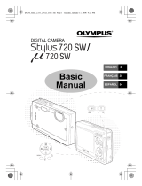 Olympus μ 720 SW User manual
