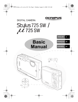 Olympus μ 725 SW User manual