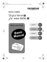 Olympus STYLUS VERVE S/-MINI DIGITAL S User manual