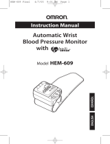 Omron Healthcare HEM-609 User manual