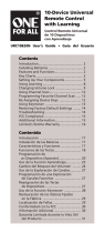 One For All URC10820N User manual