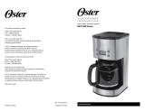 Oster 12 Cup Coffeemaker User manual