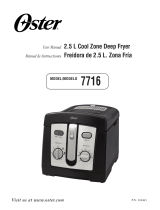 Oster 7716 User manual
