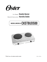 Oster CKSTBUDS00-NP User manual