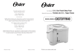 Oster CKSTDFFM40 User manual