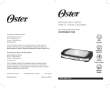 Oster Reversible Grill/Griddle User manual