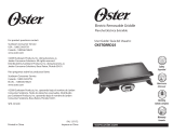 Oster Electric Removable Griddle User manual