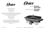 Oster Oster Removable Electric Skillet User manual