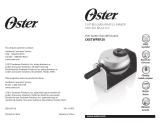 Oster Flip Belgian Waffle Maker User manual