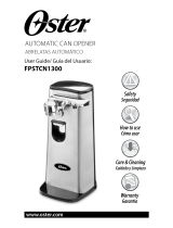 Oster Automatic Can Opener User manual