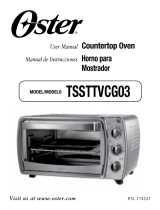 Oster TSSTTVCG03 User manual