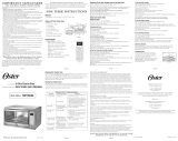 Oster TSSTTVXLDG - Extra-Large Digital Toaster Oven with Convection Bake User manual