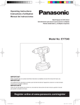 Panasonic EY7549 Owner's manual