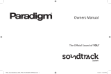 Paradigm Soundtrack System User manual