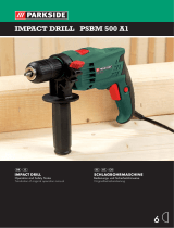 Parkside PSBM 500 A1 -  6 User manual