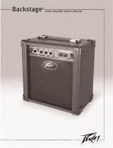 Peavy Backstage Guitar Combo Amp User manual