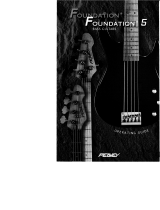 Peavey Foundation 5 User manual