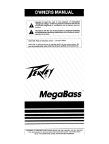 Peavey MegaBass User manual