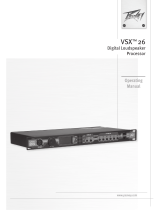 Peavey VSX 26 User manual