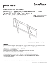 Peerless Smartmount ST650P  and assembly User manual