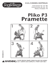 Peg-Perego Pliko P3 Pramette User manual
